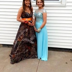Camo formal dress!